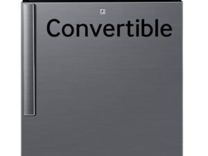 Samsung 236 L 3 Star Convertible Digital Inverter Frost-Free Double Door Refrigerator (Black Matt