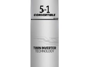 Samsung 236 L 3 Star Convertible Digital Inverter Frost-Free Double Door Refrigerator (Black Matt