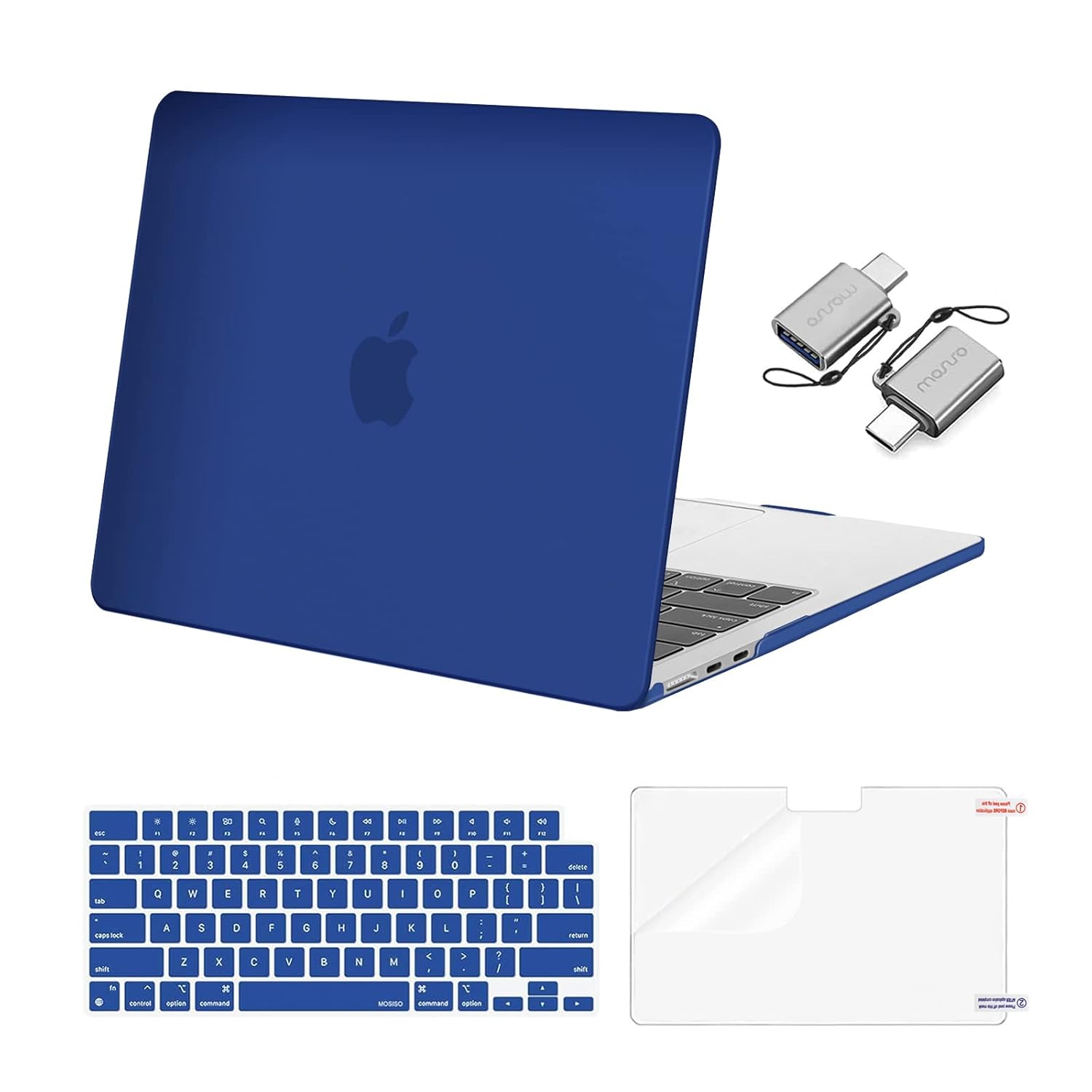 MOSISO Compatible with MacBook Air 13 inch Case 2025 2024 Apple 2025 MacBook Air (13-inch