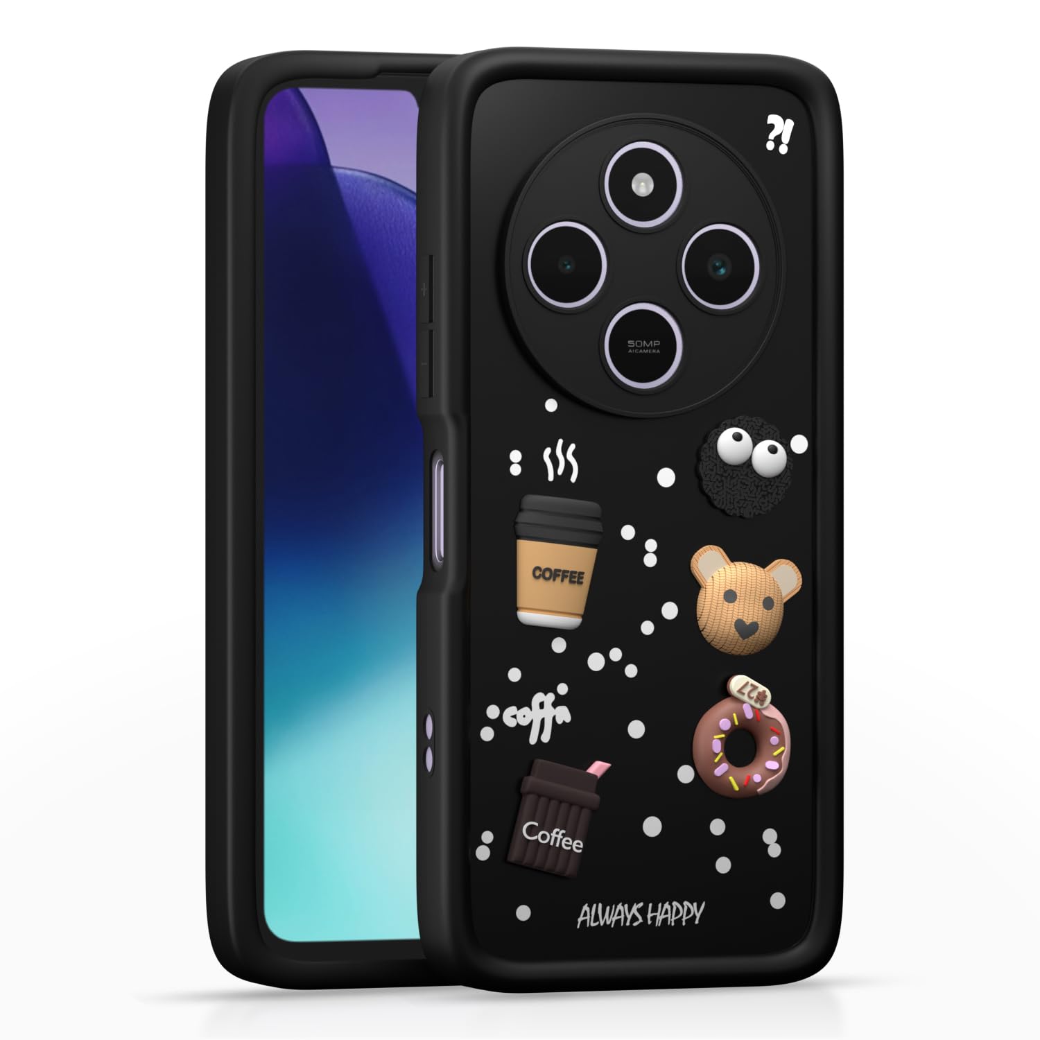 Amazon Basics Back Cover for Redmi A4 5G / Redmi Redmi A4 5G