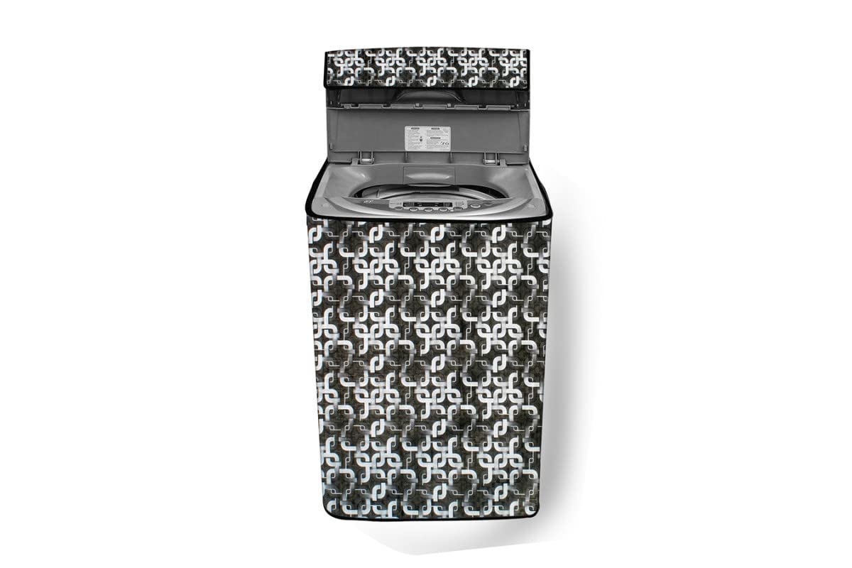 Stylista Washing Machine Cover Compatible for Whirlpool 6 Kg 5 Whirlpool 6 Kg 5 Star Royal Fully-Automatic Top Load Washing Machine
