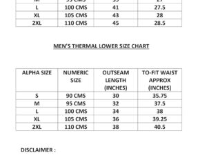 Lux Cottswool Men’s Cotton Thermal Set