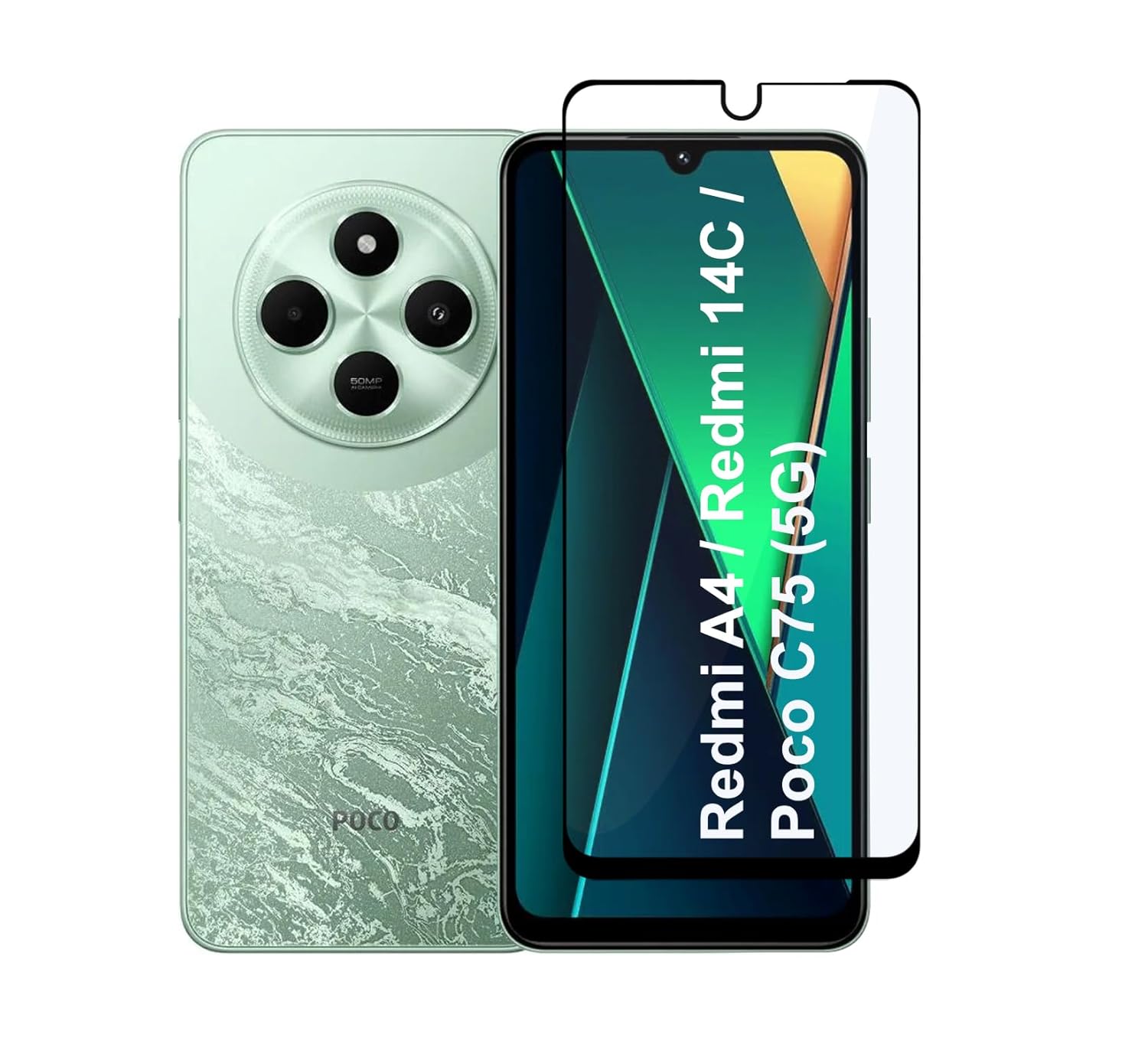 CEDO Tempered Glass for Redmi A4 / Redmi 14C / Redmi A4 5G