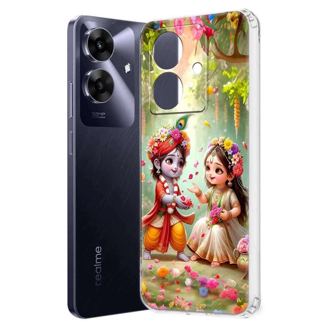Fashionury Silicone Designer Printed Back Case Cover for realme NARZO realme NARZO N61