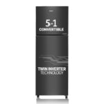 Samsung 236 L 3 Star Convertible Digital Inverter Frost-Free Double Door Refrigerator (Black Matt