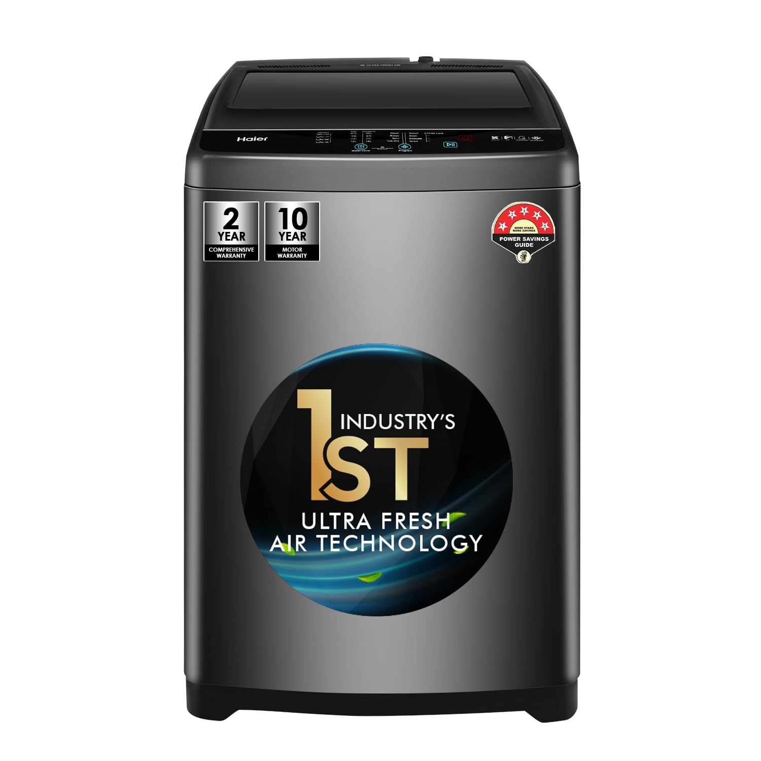 Haier 6.5 kg 5 Star Ultra air fresh Fully Automatic Whirlpool 6 Kg 5 Star Royal Fully-Automatic Top Load Washing Machine