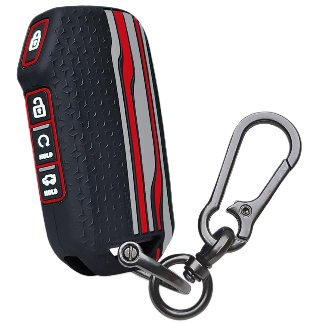 Keycept™ Tristar Key Cover for Kia Sonet | Kia Carens 2024)