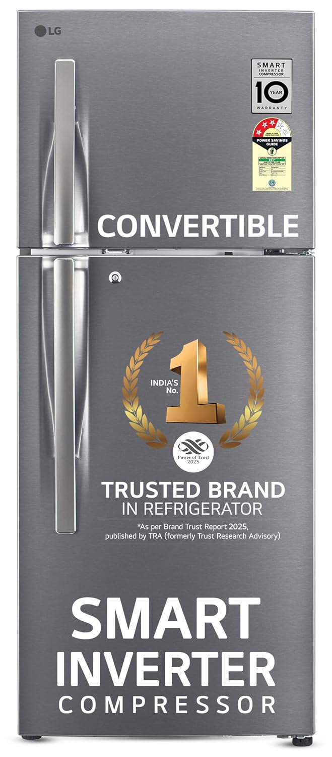 LG 240 L 3 Star Frost-Free Smart Inverter Double Door Samsung 236 L 3 Star Convertible Digital Inverter Frost-Free Double Door Refrigerator (Black Matt