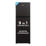 Samsung 236 L 3 Star Convertible Digital Inverter Frost-Free Double Door Refrigerator (Black Matt