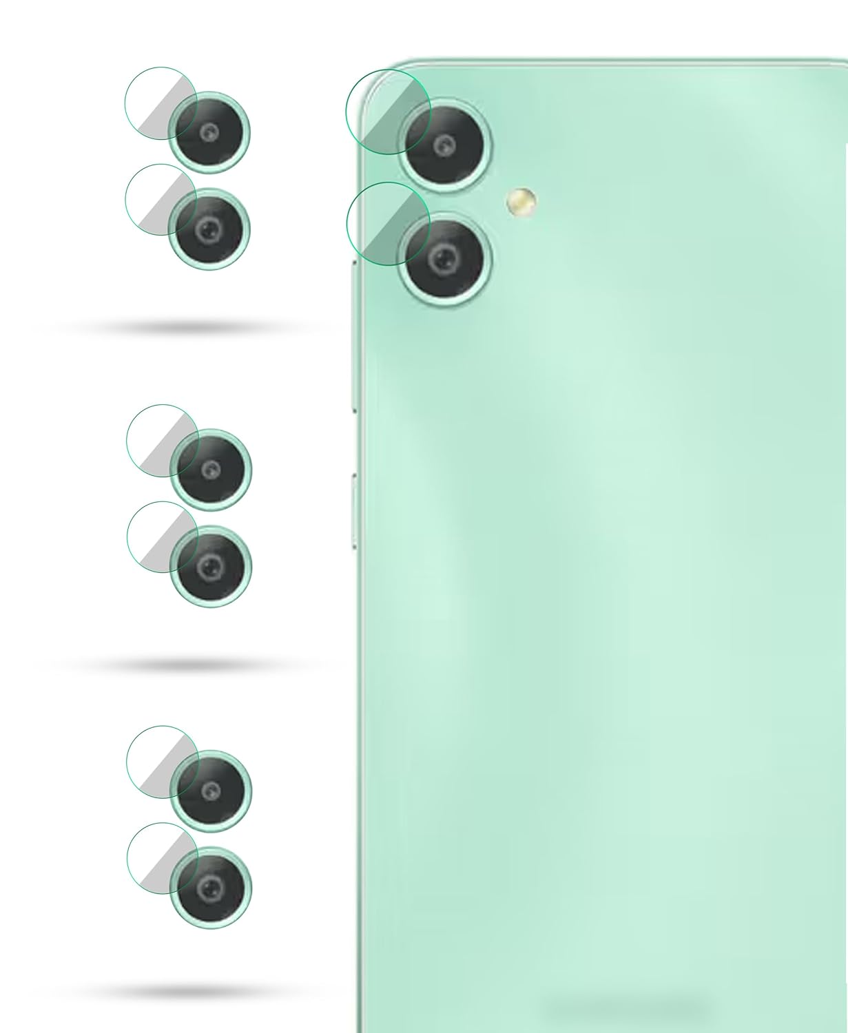 Nazomi Tech For Samsung Galaxy M05 Back Camera Lens Screen Samsung Galaxy M05