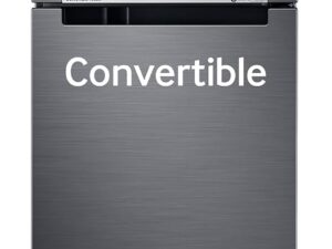 Samsung 236 L 3 Star Convertible Digital Inverter Frost-Free Double Door Refrigerator (Black Matt