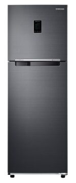Samsung 236 L 3 Star Convertible Digital Inverter Frost-Free Double Door Refrigerator (Black Matt