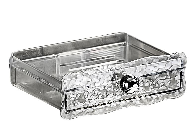 Ultreos Self Draining Soap Dish Holder, Not Punched Easy Clean Self Clean