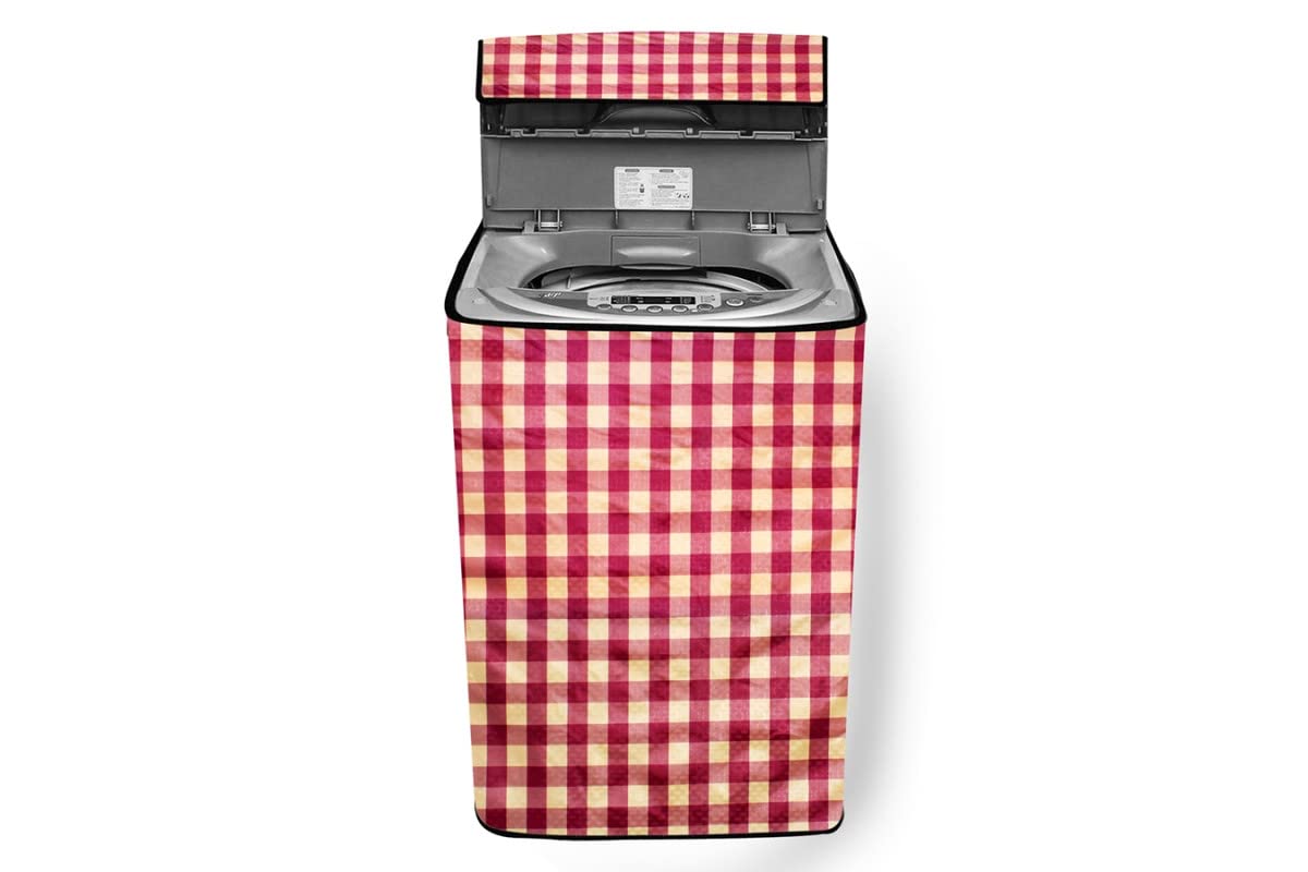 Stylista Washing Machine Cover Compatible for Whirlpool 6 Kg 5 Whirlpool 6 Kg 5 Star Royal Fully-Automatic Top Load Washing Machine
