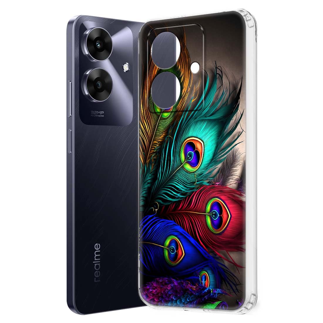Fashionury Designer Soft Back Cover Case Compatible for realme NARZO realme NARZO N61