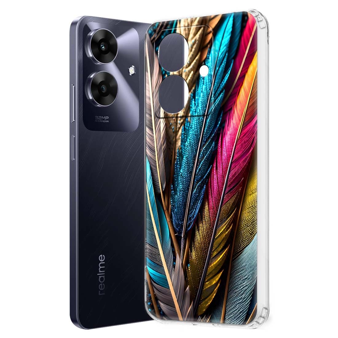 Fashionury Designer Case for realme NARZO N61, Back Cover for realme NARZO N61