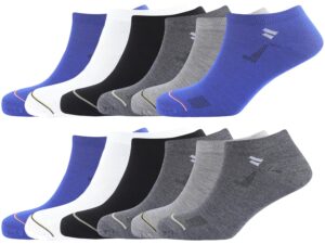 SJeware 12 Pairs Solid Cotton Ankle Length Socks
