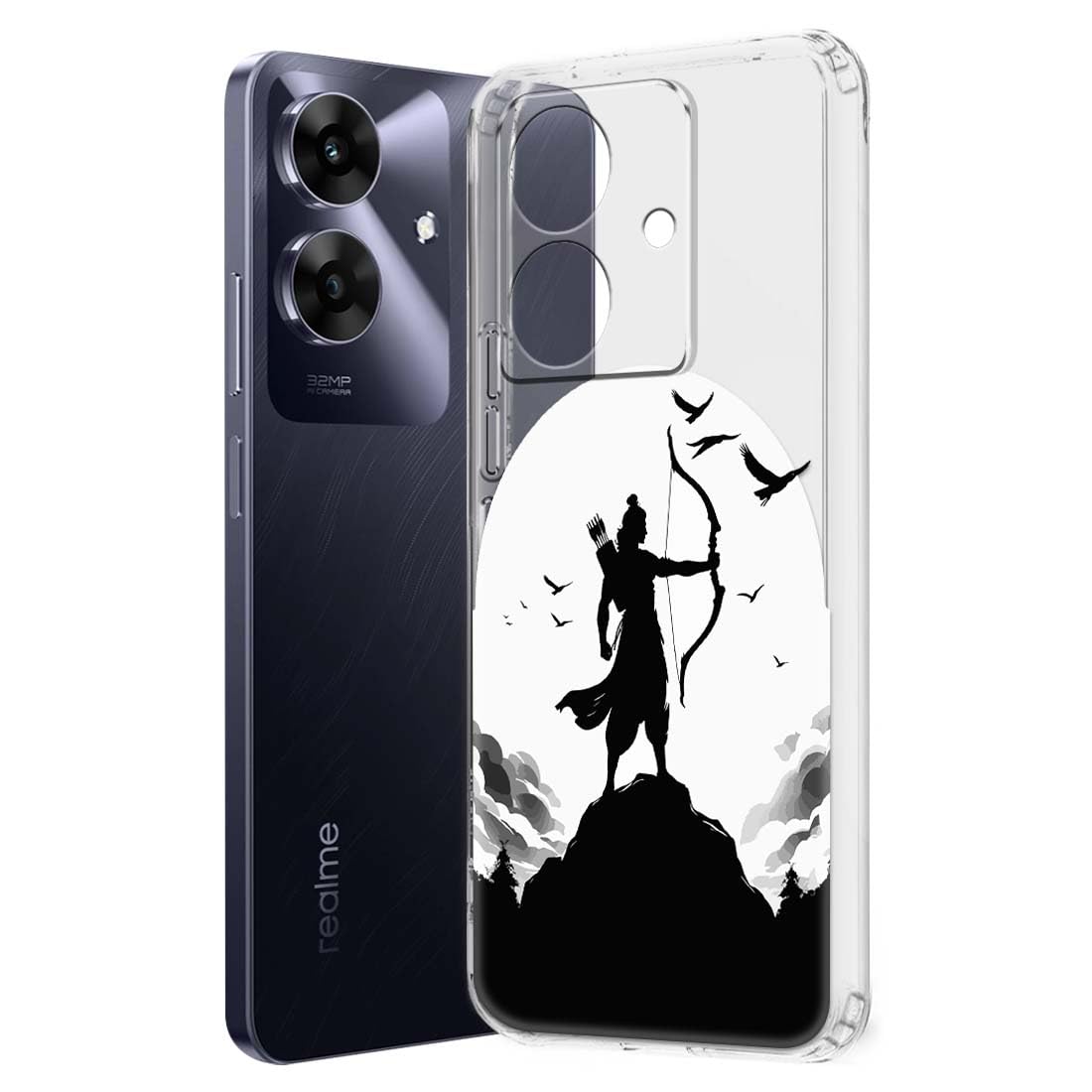 Fashionury Back Cover Case Designer Flexible Soft Back Case Cover realme NARZO N61
