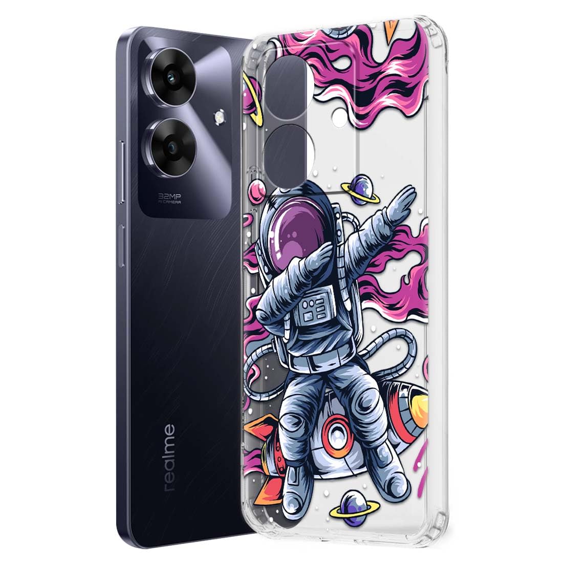Fashionury Designer Case for realme NARZO N61, Back Cover for realme NARZO N61