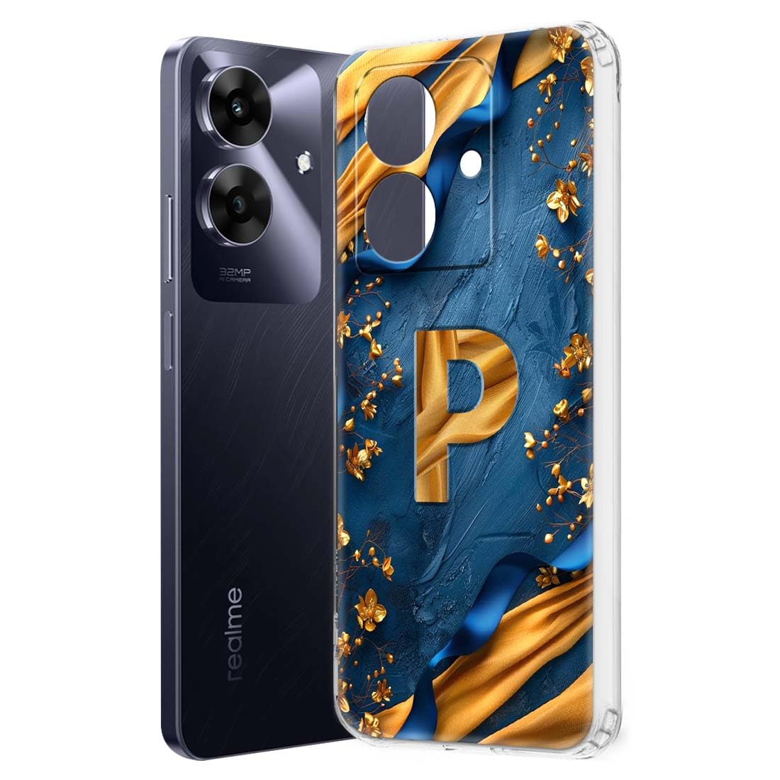 Fashionury Designer Case for realme NARZO N61, Back Cover for realme NARZO N61