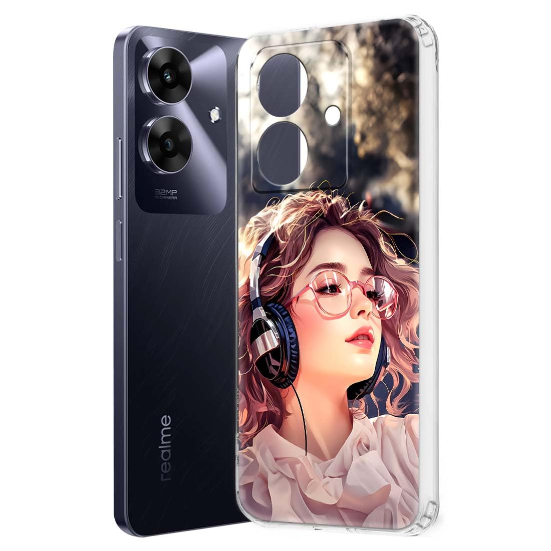 Fashionury Designer Case for realme NARZO N61, Back Cover for realme NARZO N61