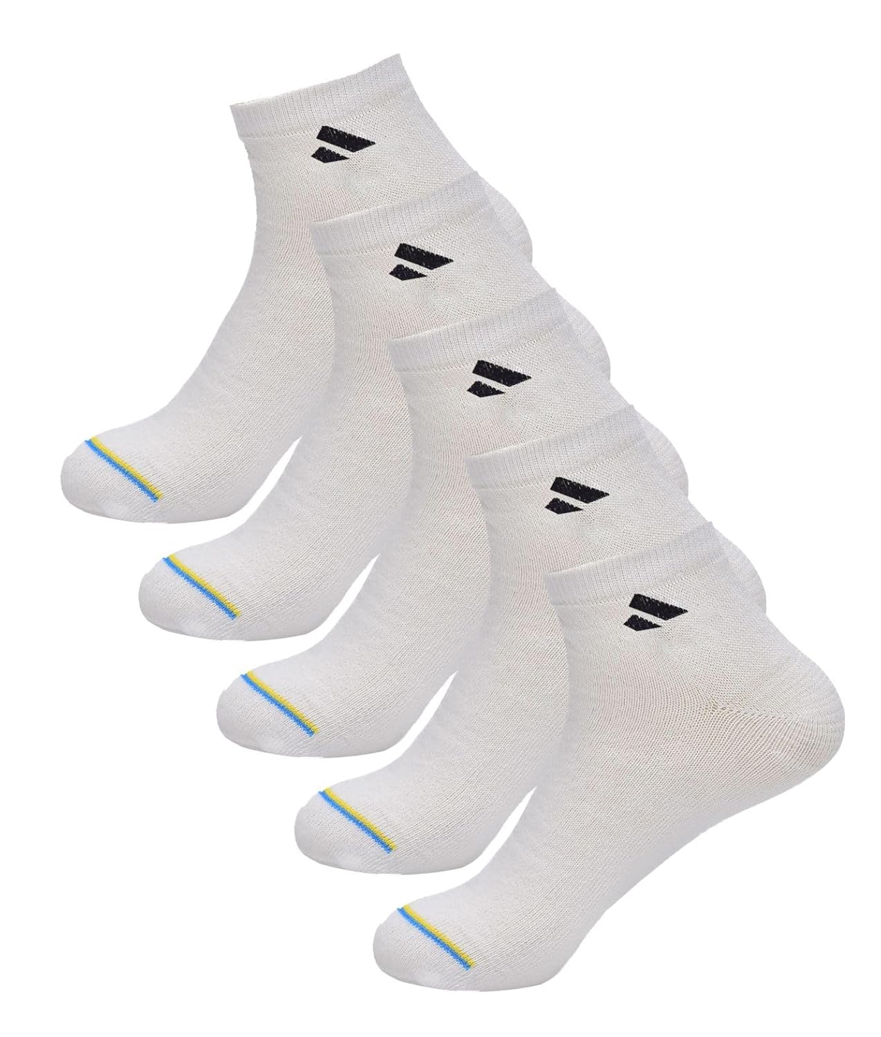 SJeware 5 Pairs Men and Women Solid Ankle Length Socks SJeware 12 Pairs Solid Cotton Ankle Length Socks