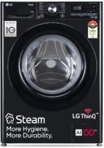 LG 9 Kg 5 Star AI Direct Drive Steam Wi-Fi Front Load Washing Machine