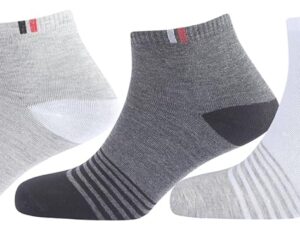 SJeware 12 Pairs Solid Cotton Ankle Length Socks
