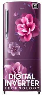 Samsung 183 L 4 Star Digital Inverter Direct-Cool Single Door Refrigerator (Red)