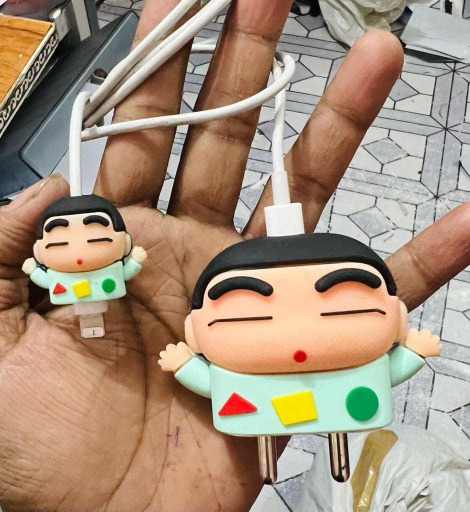 Soomio 3D Cartoon Case for iPhone Charger 18W/20W Only, Soft Apple 20W USB-C Power Adapter