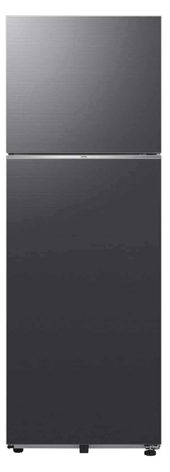 Samsung 350 L, 3 Star, Convertible 5-in-1, Digital Inverter, Frost Samsung 465 L 2 Star Frost-Free Double Door Smart Wi-Fi Refrigerator (Black Matt)
