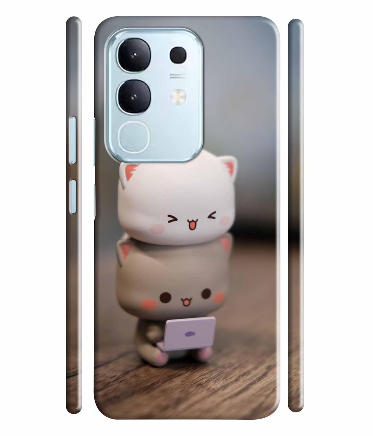 Dugvio Designer Printed Hard Back Case Cover for Vivo T4x iQOO Z10x 5G