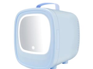 Avira 8 L Mini Fridge Portable Compact Refrigerator (White)