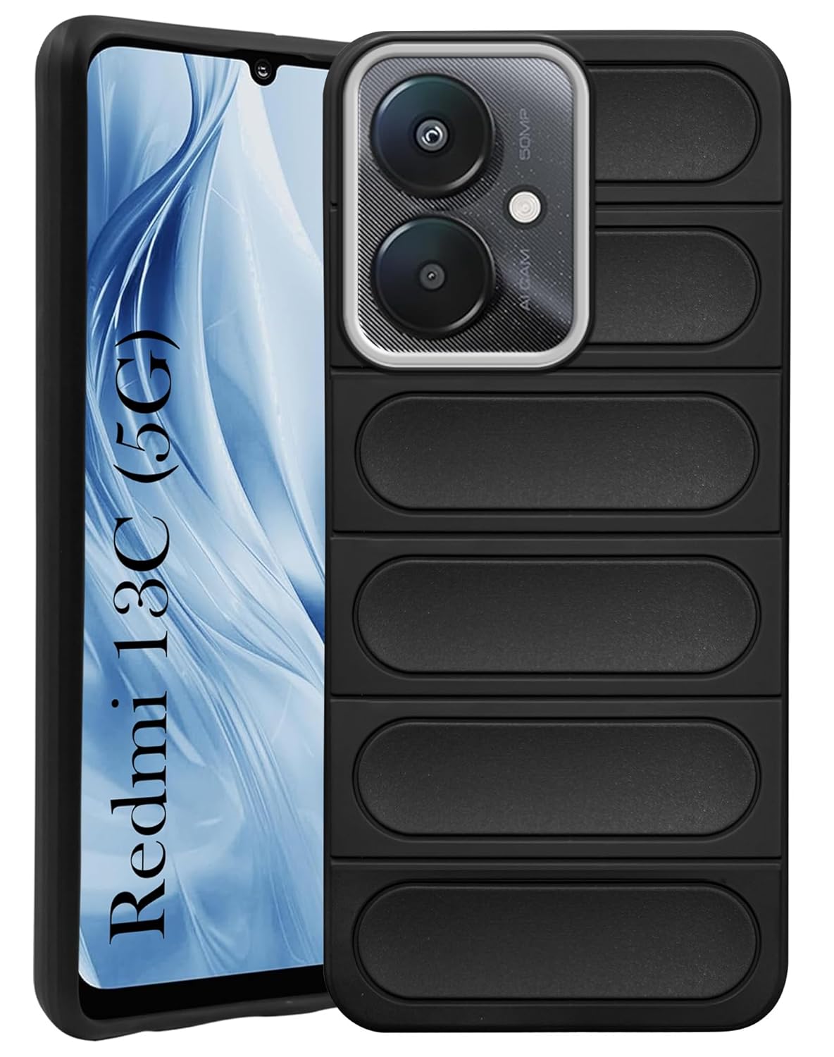 Jkobi Back Case Cover for Redmi 13C 5G (Matte Liquid Redmi 13C 5G