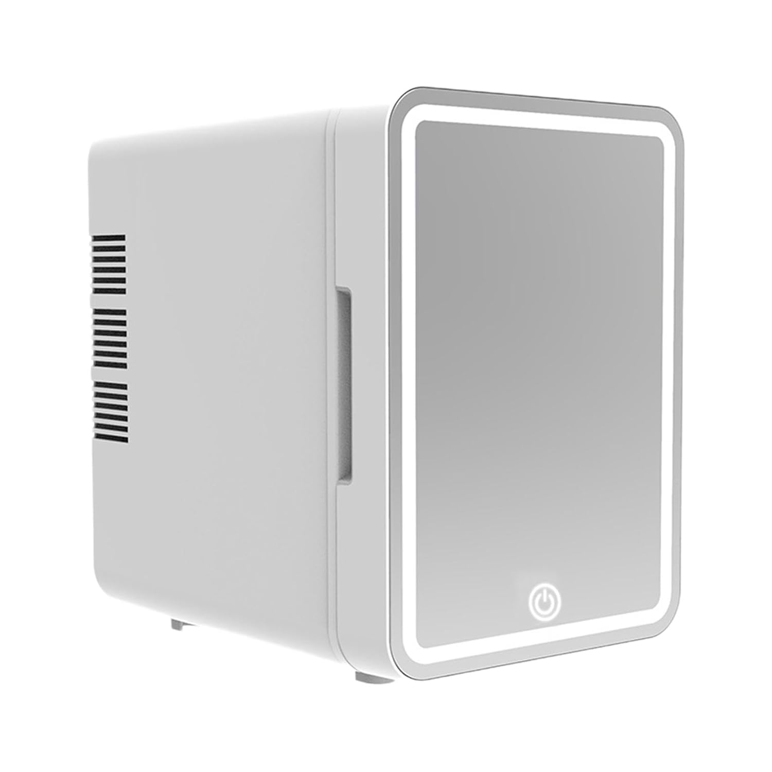 ATORSE Mini Small Fridge 4L with Light Mini Refrigerator for Avira 8 L Mini Fridge Portable Compact Refrigerator (White)