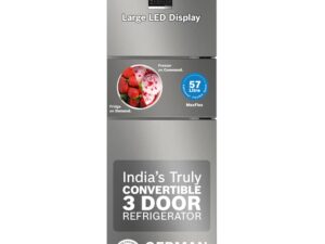 Whirlpool 235 L Frost Free Triple-Door Refrigerator (ProttOn Roy Radiant Steel