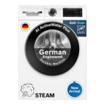 LG 9 Kg 5 Star AI Direct Drive Steam Wi-Fi Front Load Washing Machine