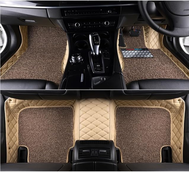 CAPDELL 7D Premium Car Floor Mat Compatible with Honda Amaze 2024)