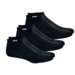 SJeware 12 Pairs Solid Cotton Ankle Length Socks