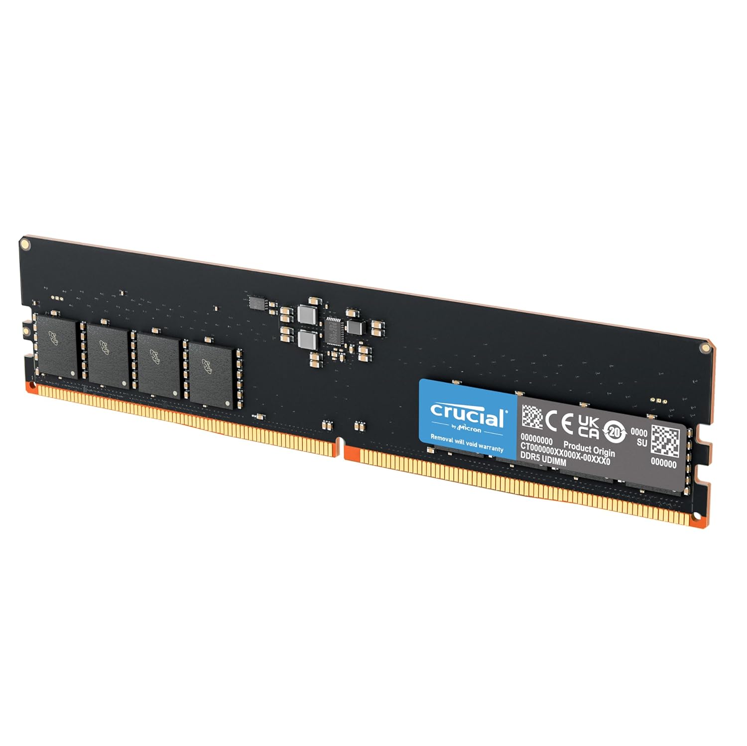 Crucial RAM 16GB DDR5 5600 MHz CL46 (16Gbit) Desktop Memory 16GB