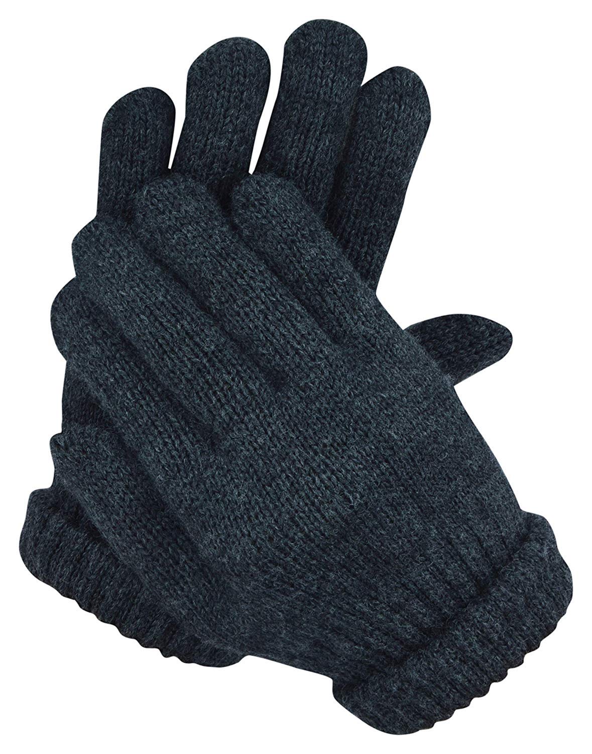DIGITAL SHOPEE Winter Warm Men & Women Woolen Knitted Hand Boldfit Winter Gloves Touch-Screen Friendly