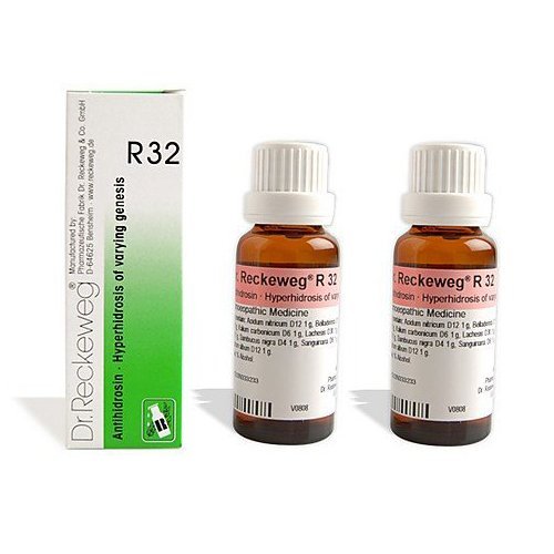 Dr. Reckeweg R32-Hyperhidrosis Drops (2 x 22) R32