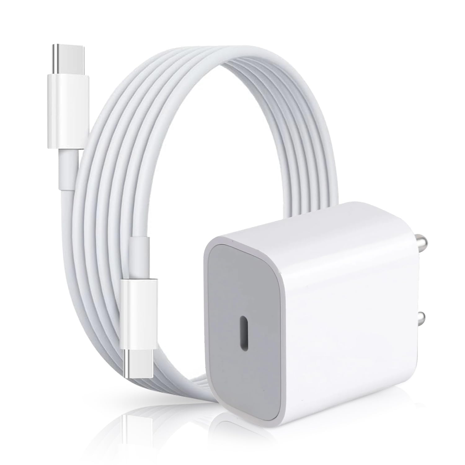 EDNITA Original Charger 20W Adapter USB-C to C Type 1M Apple 20W USB-C Power Adapter