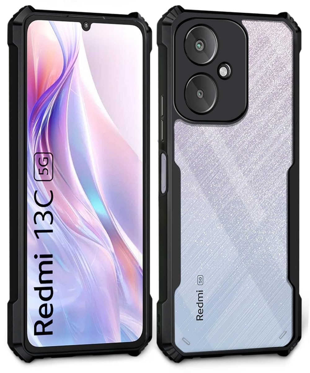 EITANSHA CREATION Back Cover for Redmi 13C 5G / Poco Redmi 13C 5G
