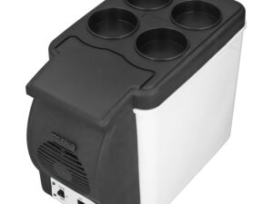 Avira 8 L Mini Fridge Portable Compact Refrigerator (White)