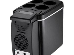 Avira 8 L Mini Fridge Portable Compact Refrigerator (White)