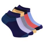 SJeware 12 Pairs Solid Cotton Ankle Length Socks