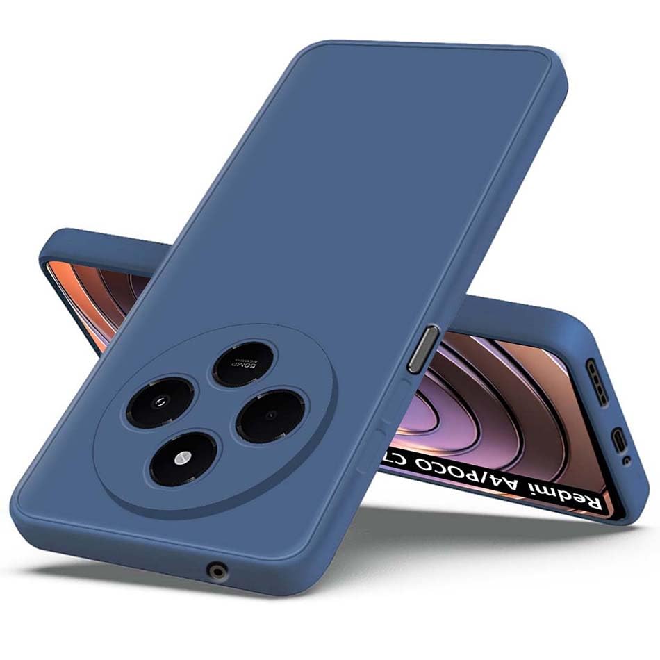 Fashionury Back Cover Case for Mi Redmi A4 5G / Redmi A4 5G