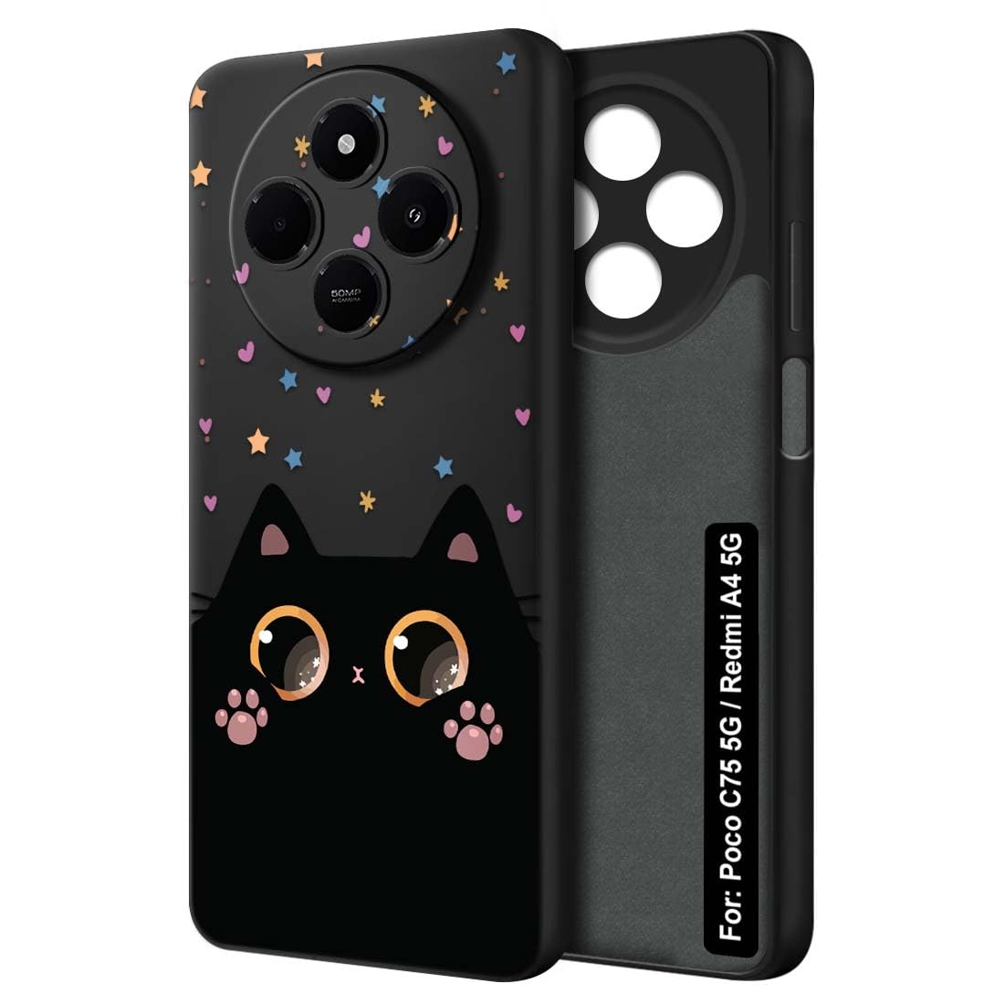 Fashionury Luxe Printed Matte Back Cover for Redmi A4 5G Redmi A4 5G