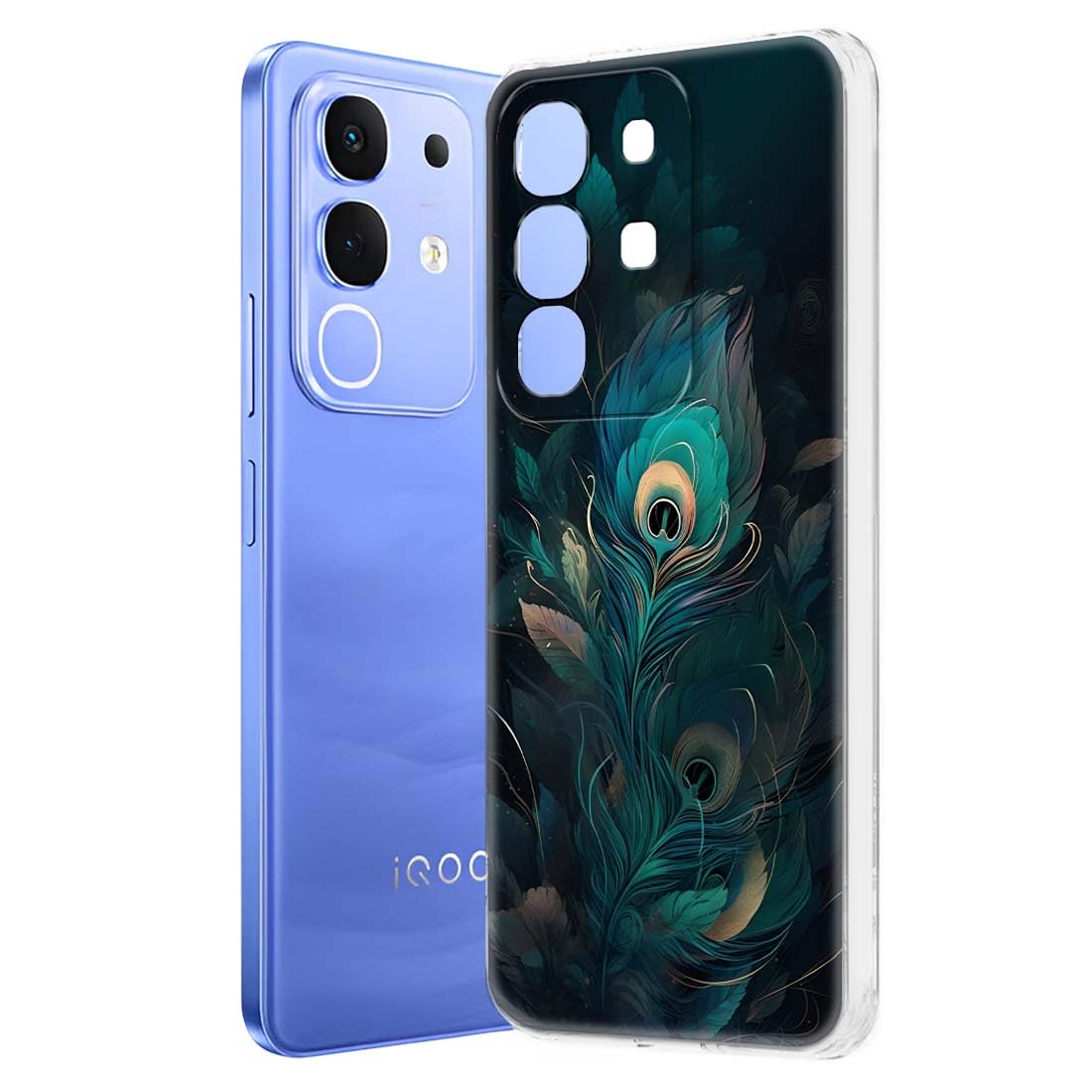 Fashionury Silicone Designer Printed Back Case Cover for iQOO Z10x iQOO Z10x 5G